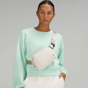 lululemon athletica Cream Crossbody Belt Bag
